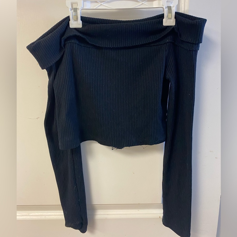 Kendal and Kylie Cropped Shirt - worn but well kept
